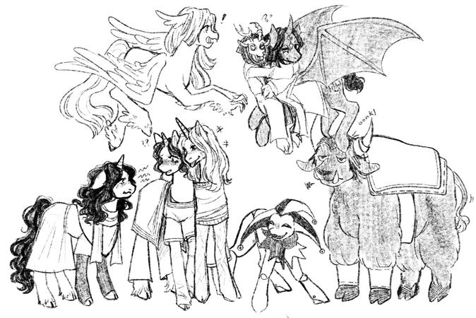 MLP comm will be colored!